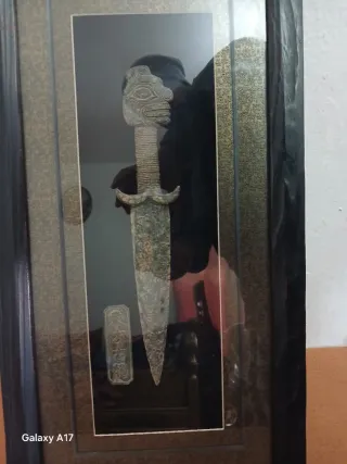 Cuadro Decorativo Hacha Antigua