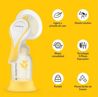 Sacaleches manual Medela Harmony Essentials