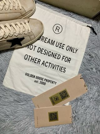 Golden Goose Sneakers Beige/Nero