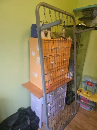 Estructura de cama metálica (somier) de 90 cm