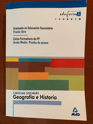 Ciencias sociales: geografía e historia. Gradua...
