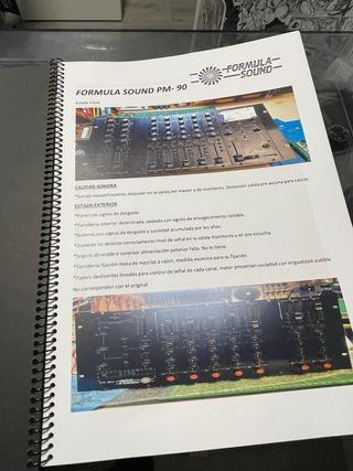 Formula Sound PM90 Restaurada. CAMBIARIA DJM A9