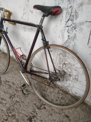 Bicicleta de Carrera Vintage Morada
