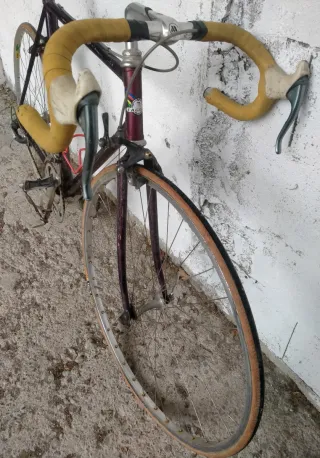 Bicicleta de Carrera Vintage Morada