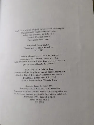 Confesiones de un vampiro