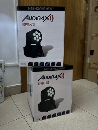 2 Cabezales Móviles Audibax IOWA-70