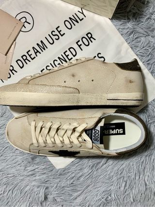 Golden Goose Sneakers Beige/Nero