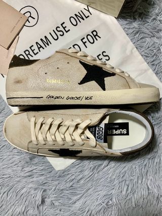 Golden Goose Sneakers Beige/Nero