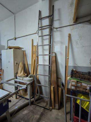 Escalera de hierro 3m robusta