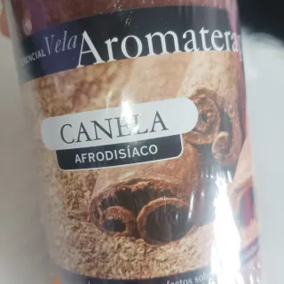 Vela Aromaterapia Canela Afrodisíaca