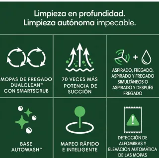 Robot Aspirador con Base de Carga