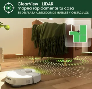 Robot Aspirador con Base de Carga