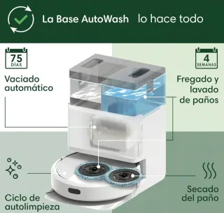 Robot Aspirador con Base de Carga