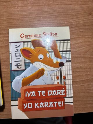 Pack de 4 libros Geronimo Stilton