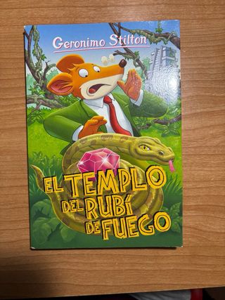 Pack de 4 libros Geronimo Stilton