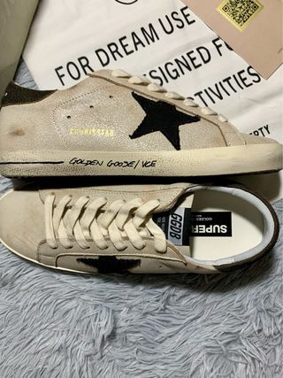 Scarpe Golden Goose Beige/Marrone