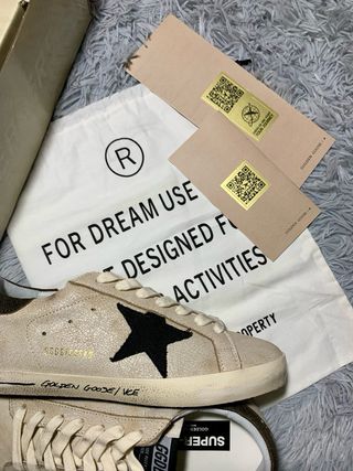 Scarpe Golden Goose Beige/Marrone