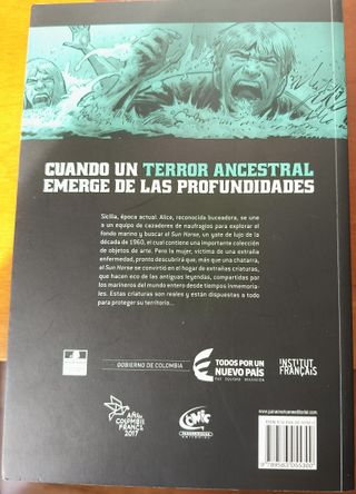 LOTE DE 4 COMICS DE TERROR EDITADOS EN COLOMBIA