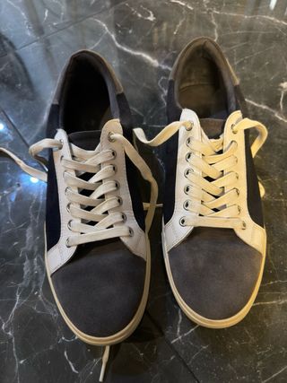 Zapatillas Brooks Brothers Negro/Gris