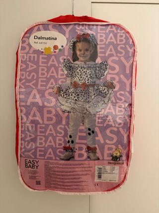 Vestito Carnevale Dalmatina 2 Anni