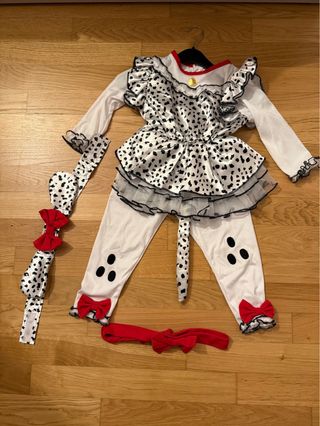 Vestito Carnevale Dalmatina 2 Anni