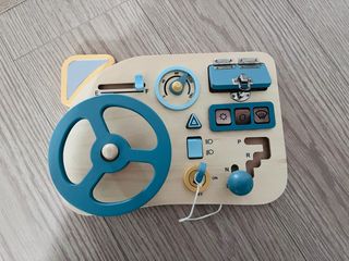 Volante madera juego montessori