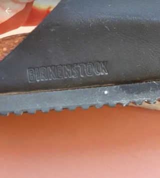 Sandalias Birkenstock Piel Talla 37 Negras