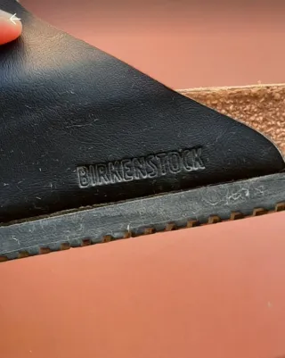 Sandalias Birkenstock Piel Talla 37 Negras