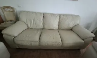 Conjunto Sofá Beige