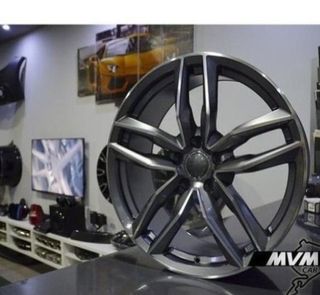 Juego de 4 Llantas 18 RS6 Antracita AU021