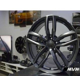 Juego de 4 Llantas 18 RS6 Antracita AU021