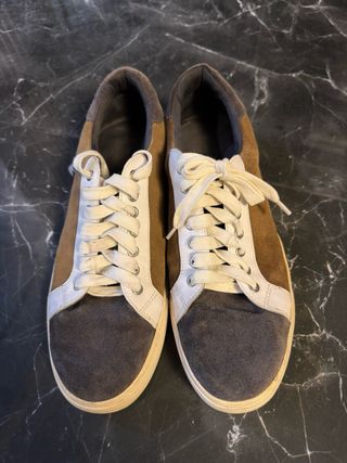 Zapatillas Brooks Brothers Marrón/Gris