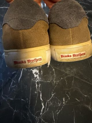 Zapatillas Brooks Brothers Marrón/Gris