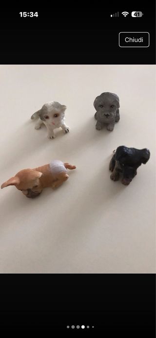 Set 4 cuccioli cerca amici magico pannolino