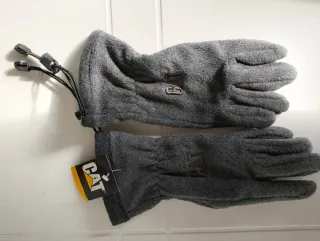 Guanti in pile CAT grigi