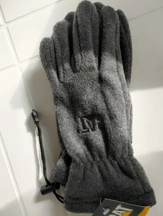 Guanti in pile CAT grigi