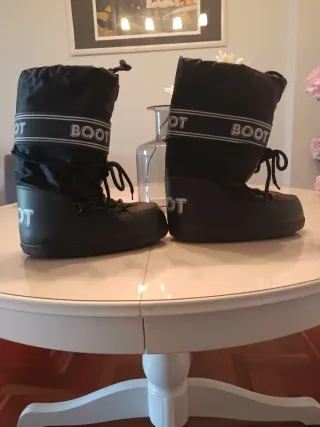 Botas de descanso para esquí negras