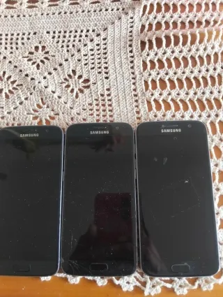 3 Samsung Galaxy S7 Negros