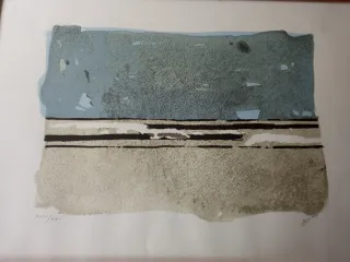 Grabado firmado cuadro Beulas con certificado