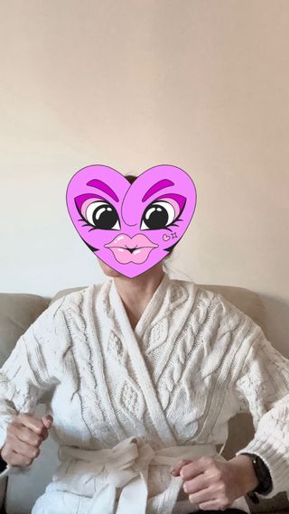 Jersey cárdigan blanco cruzado punto trenzado