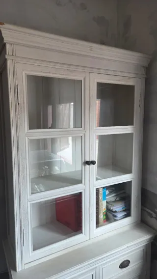 Maison du monde Conjunto Muebles Salón Blanco