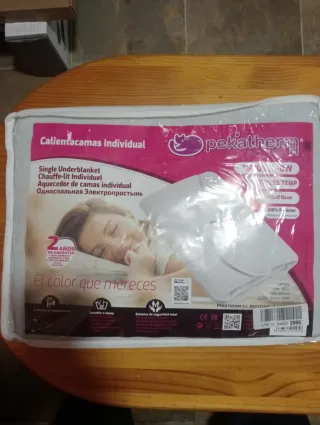 Manta Eléctrica Individual 150x80cm