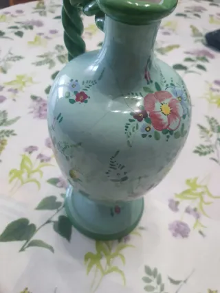 Bottiglia vintage per liquori decorata