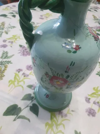 Bottiglia vintage per liquori decorata