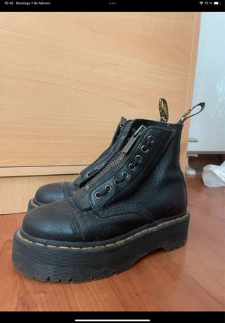 Botas Dr. Martens con cremallera