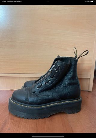 Botas Dr. Martens con cremallera