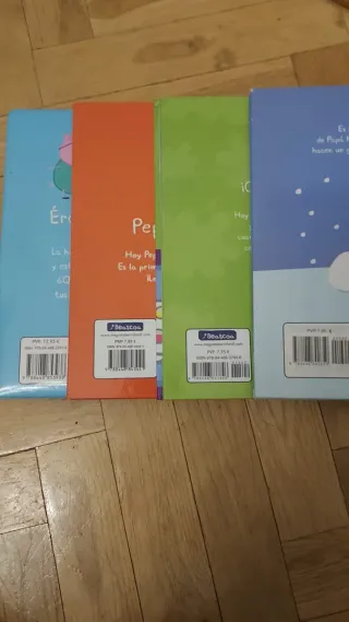 Lote Libros Peppa Pig+Peluche