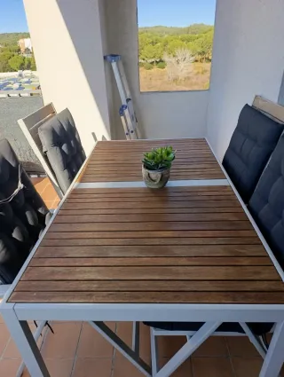 Mesa y 4 Sillas Exterior