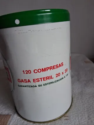 Caja de gasas INDAS vintage