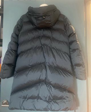 Abrigo plumífero Geox azul mujer